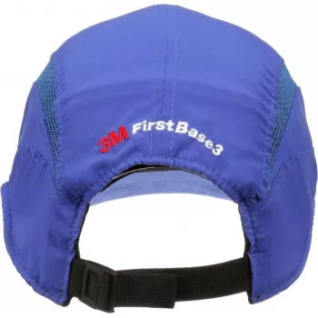 3M Bump Cap First Base 3 look baseball rosso 52-65cm EN812 (7100217868)