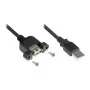 Good Connections prolunga USB2.0 A-connettore femmina da incasso A 0,3 m