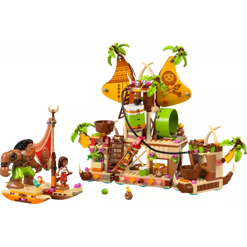 LEGO Disney Barca Kakamora set di gioco 43258 – 572 pezzi, 2 minifigure, per bambini da 7 anni