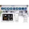 Stazione meteo BLAUPUNKT WS30WH — monitor di temperatura e umidità interna ed esterna