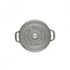 Cocotte Staub 20 cm grigio ghisa