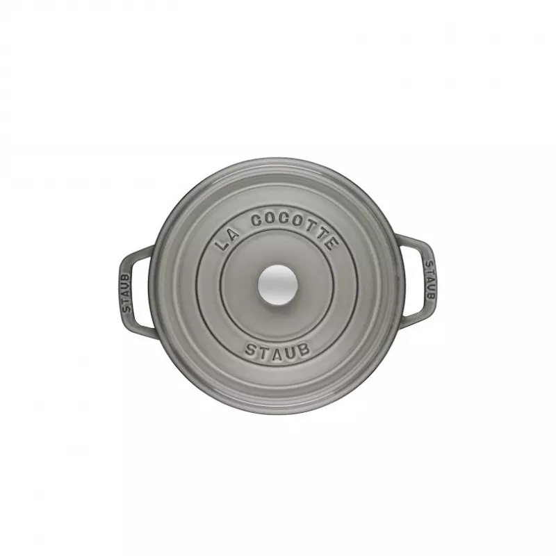 Cocotte Staub 20 cm grigio ghisa