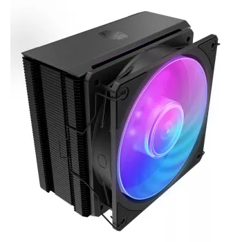 Dissipatore ad aria Cooler Master Hyper 212 3DHP nero ARGB — ventola da 120 mm, compatibile con LGA1700/AM5/AM4