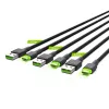 Green Cell KABGCSET03 cavo USB 2 m USB A USB C nero