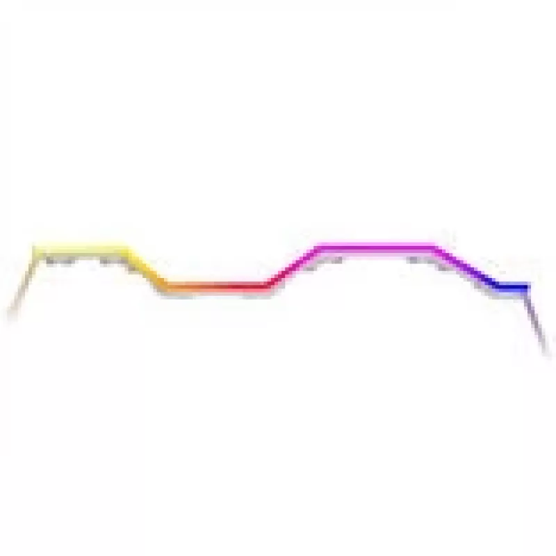 Striscia LED HYTE Noodle LN70 ARGB bianco — striscia luminosa ARGB indirizzabile per case PC e illuminazione ambientale