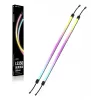 Striscia LED CORSAIR LS350 Aurora, illuminazione multicolore, lunghezza 350 mm, larghezza 10 mm, 2 pezzi