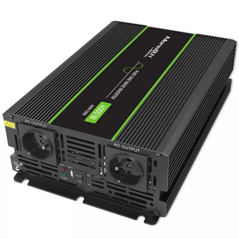 Qoltec Monolith Alimentatore auto 4000 W Nero