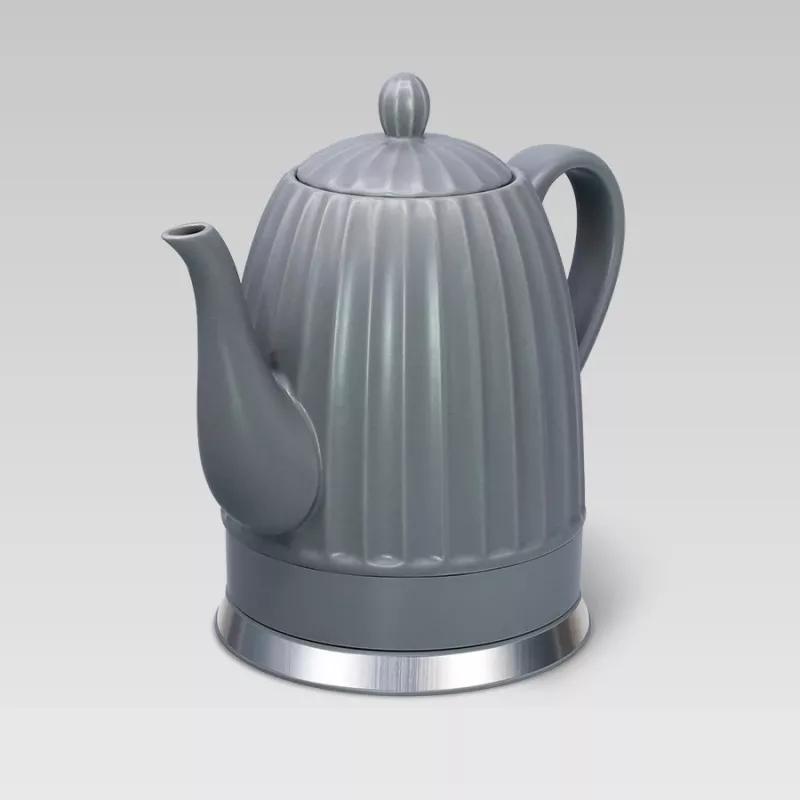 Bollitore Maestro MR-077, 1,5 L, 1500 W, corpo in ceramica, grigio