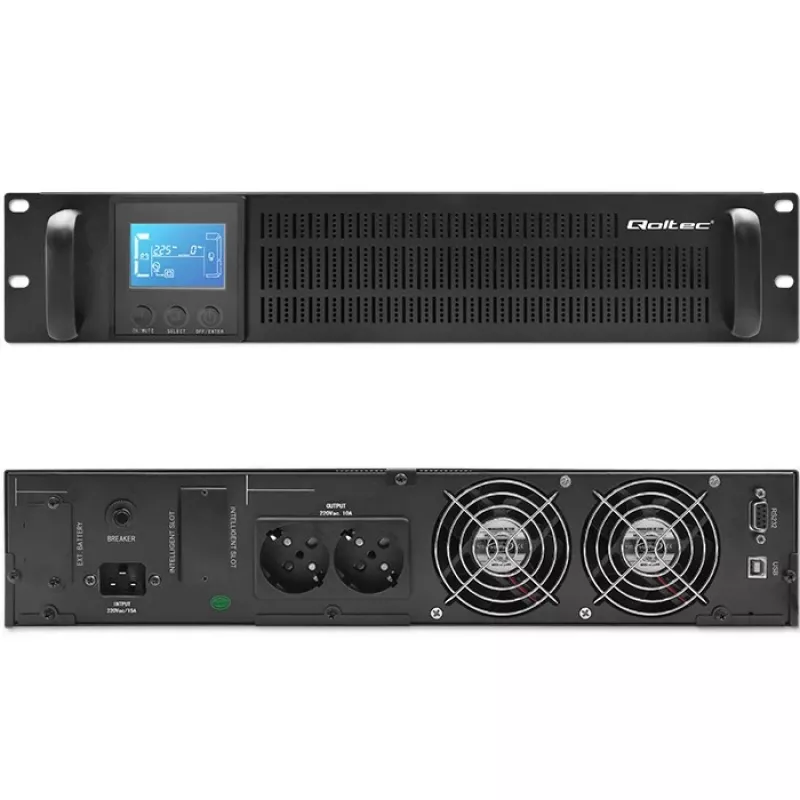 UPS QOLTEC 53946 Line-Interactive 2 kVA gruppo di continuità