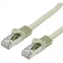VALUE - cavo patch - RJ-45 (M) su RJ-45 (M) - 50 cm - SFTP, PiMF - CAT 6a - stampato - grigio