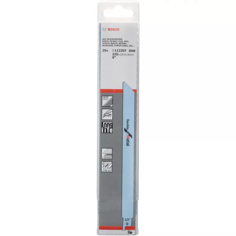 Bosch 2 608 657 553 lama per sega da traforo/curva/sabre lama per sega sabre bimetal 1 pz.