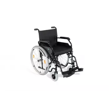 Sedia a rotelle manuale REHA FUND RF-1 Cruiser, larghezza seduta 48 cm, pieghevole, 4 ruote, carico max 120 kg
