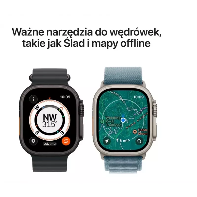 Smartwatch Apple Watch Ultra 3 GPS + Cellular 49mm cassa in titanio nero