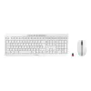 CHERRY Stream Desktop tastiera mouse inclusi ufficio RF wireless QWERTZ tedesca bianco