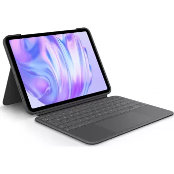 Tastiera Logitech Combo Touch QWERTY danese finlandese norvegese svedese Smart Connector grafite