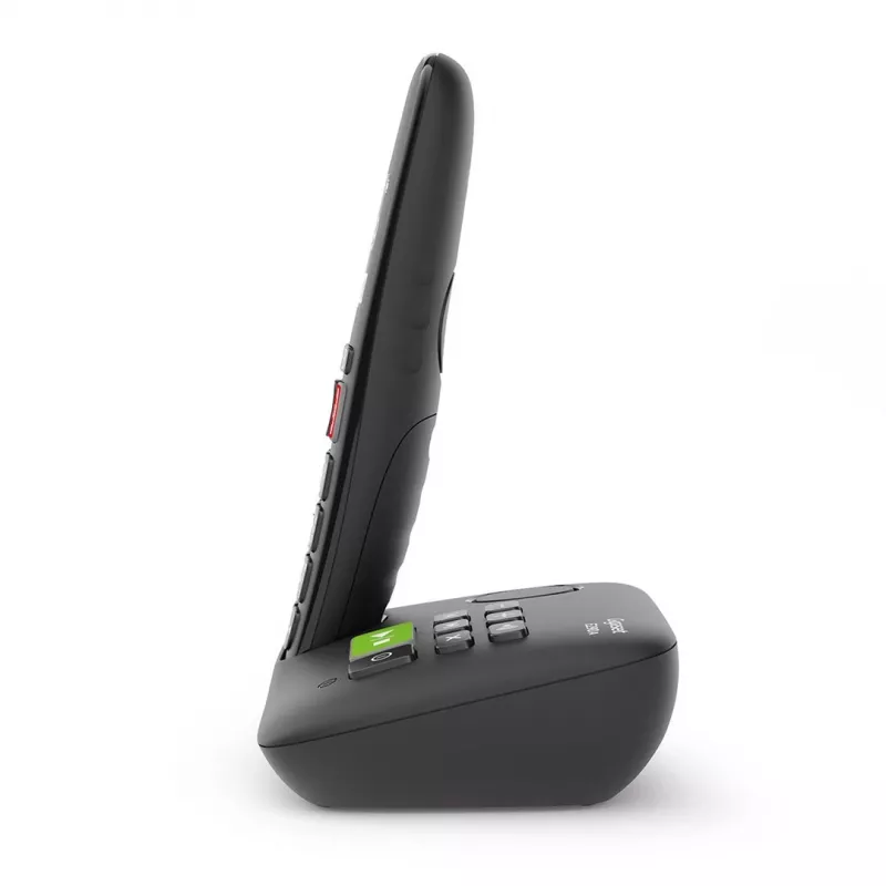 Gigaset E290A Telefono analogico/DECT con identificazione chiamante Nero