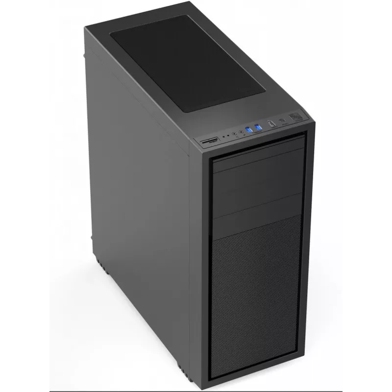 Gembird Fornax K500 case per computer ATX, Midi-Tower, nero