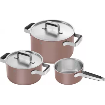 Set pentole ZWILLING PURE 3 pezzi 1028859 acciaio inox, adatto all'induzione