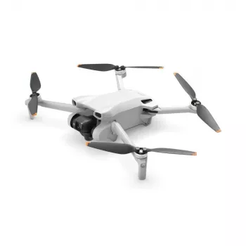Quadricottero DJI Mini 3 Fly More Combo — drone a 4 rotori, fotocamera 12-MP-4K, portata 10.000 m, velocità massima 10,55 m/s, batteria 2453 mAh, 0,248 kg, grigio