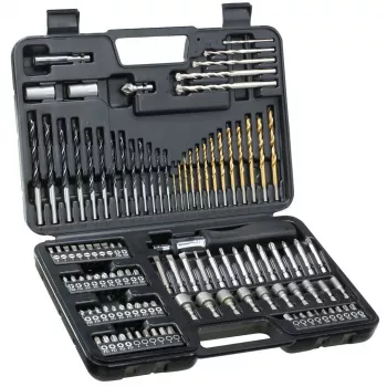 Set di punte DeWALT DT0109-QZ — 109 pz. per muratura, metallo e legno con valigetta