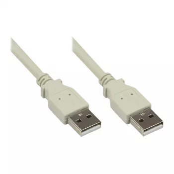 Cavo USB2.0 Good Connections A-A grigio 1,8m
