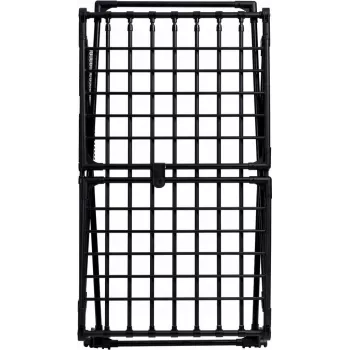 Stendibiancheria PROMIS MONZA estensibile grande nero - pieghevole autoportante, H1160mm B2600mm T6000mm