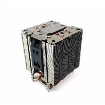 Dissipatore ad aria Dynatron A49 sistema di raffreddamento CPU nero argento 800–1800 giri/min