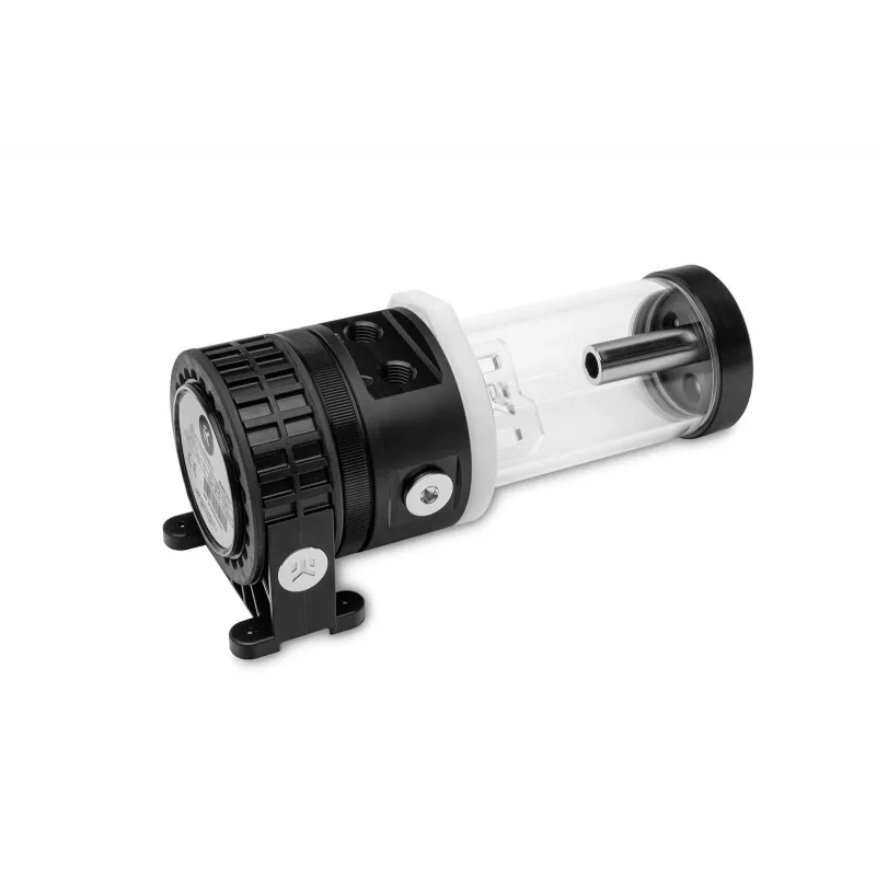 Pompa e vaschetta di espansione EK Water Blocks TBE 200 D5 PWM D-RGB acetale acciaio nero