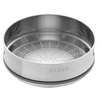 STAUB La Cocotte pentola rotonda in ghisa con inserto 40508-819-0 - 3,8 l Graphit