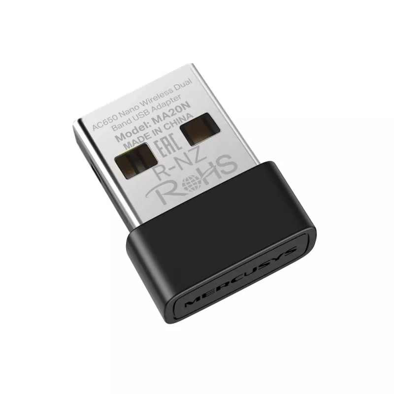 Mercusys MA20N AC650 Nano adattatore USB Wi-Fi