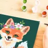 Ravensburger Dipingi con i numeri - Volpe fiorita