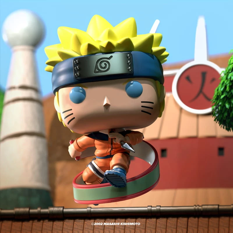 Funko POP Naruto Uzumaki con pergamena, statuina da collezione, Anime & Manga