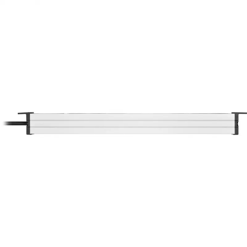 Brennenstuhl 1390007308 - 2 m - 8 prese AC - per interni - IP20 - alluminio - plastica - nero - argento