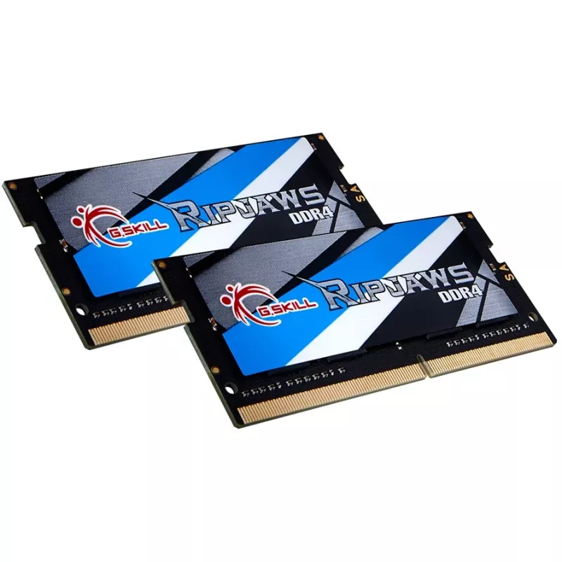SO-DIMM 32 GB DDR4-2666 (2x 16 GB) Dual-Kit, memoria F4-2666C19D-32GRS, Ripjaws