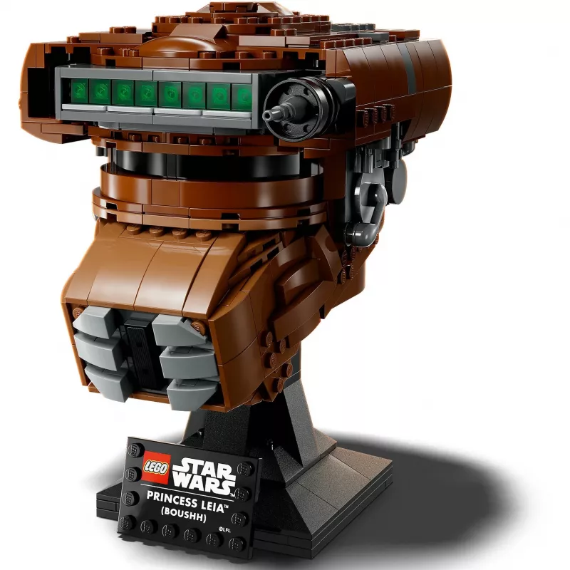 LEGO Star Wars set elmo Principessa Leia (Boushh) per adulti 75351 (670 pezzi)