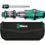 Wera Kraftform Kompakt 25 set cacciavite a inserti, 7 pz., nero/verde