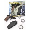 Set poliziotto giocattolo Pulio 155425/6 con accessori – figura e attrezzatura per gioco di ruolo