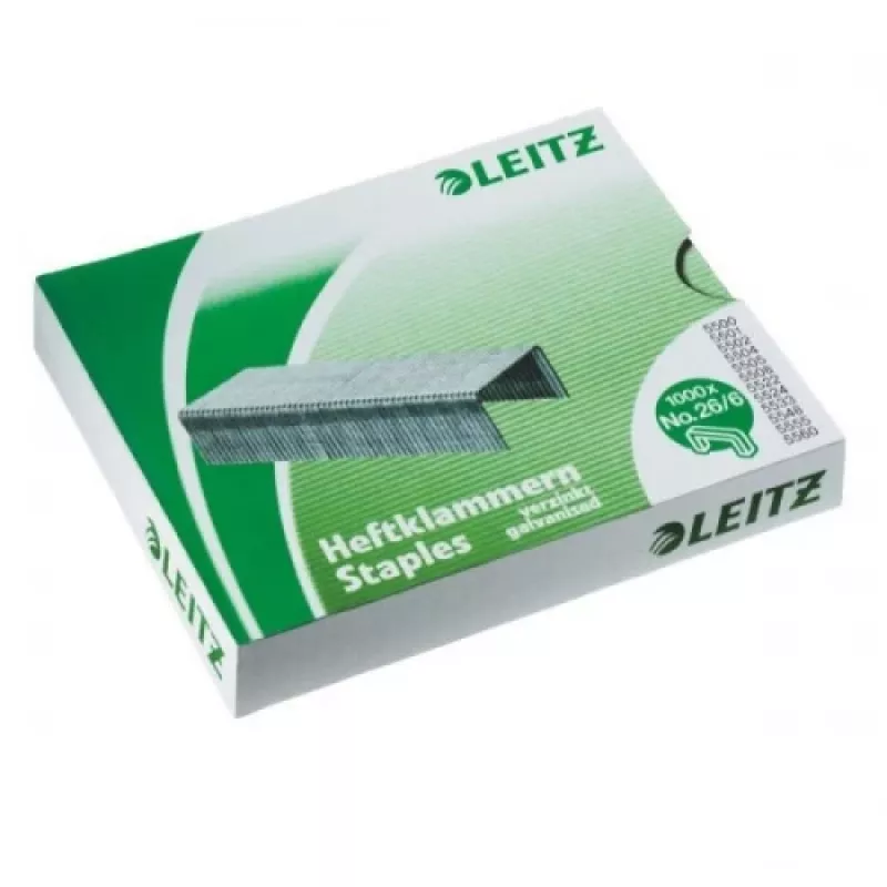 Punti metallici Leitz, 26/6 (1000) 1103-108