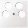 Placca a parete / copri interruttore Merten 296519, bianco, termoplastico, 1 pezzo