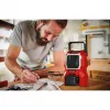 TC-RA 18 Li BT - Solo, radio da cantiere rosso/nero, Bluetooth, senza batteria e caricabatterie