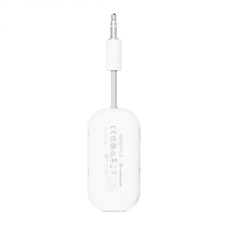 Twelve South AirFly Pro 2 adattatore audio Bluetooth, bianco