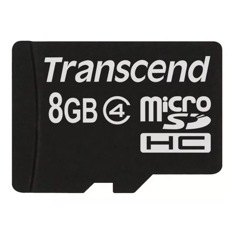 Scheda MicroSDHC Transcend 8GB Class 4 TS8GUSDC4