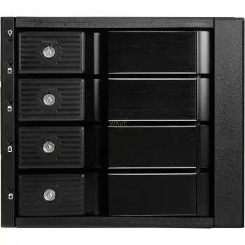 Case esterno SilverStone SST-FS304-12G 3,5 pollici, 4-Bay – nero