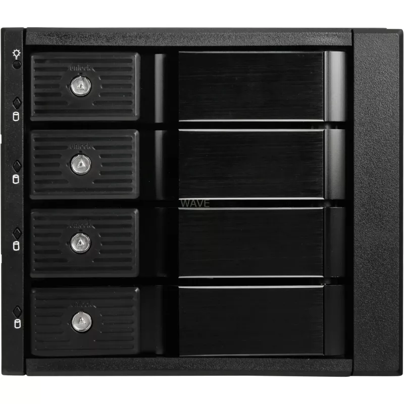 Case esterno SilverStone SST-FS304-12G 3,5 pollici, 4-Bay – nero
