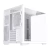 Case per computer DarkFlash B275 (bianco) compatibile Mid-Tower ATX, I/O frontale, vetro temperato
