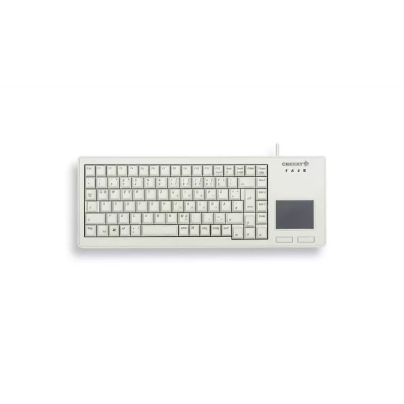 CHERRY XS Touchpad tastiera universale USB QWERTZ tedesco grigio