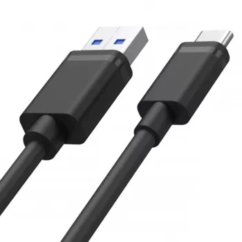 UNITEK CAVO USB USB-A — USB-C 25CM, Y-C480BK
