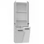 Topeshop NEL 2K DD armadietto bagno in bianco lucido bianco