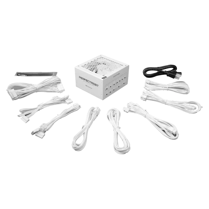 Alimentatore DarkFlash PMT1050 bianco – alimentatore desktop ATX, PMT1050 bianco