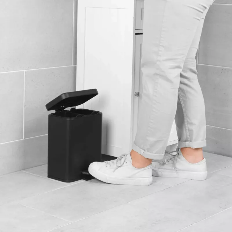 Cestino a doppio scomparto Beldray LA035235BLKFEU7 5 litri nero